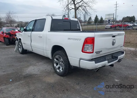 2020 Ram 1500 Big Horn 4X4 5'7 Box z USA, uszkodzony, nr VIN 1C6SRFFT5LN254966
